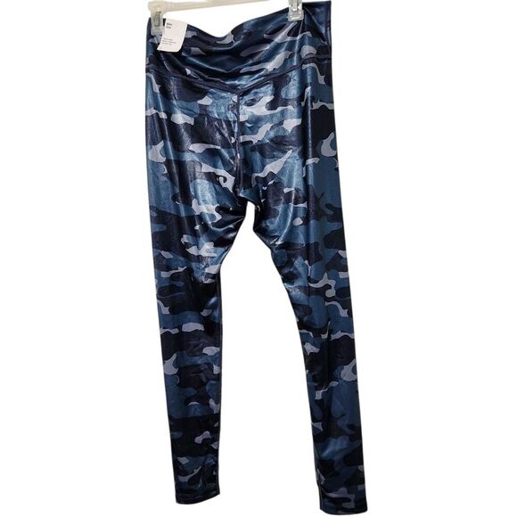 Nike Dri Fit Leggings For Women Size Large Camouflage Pattern Mid Rise - Picture 1 of 16